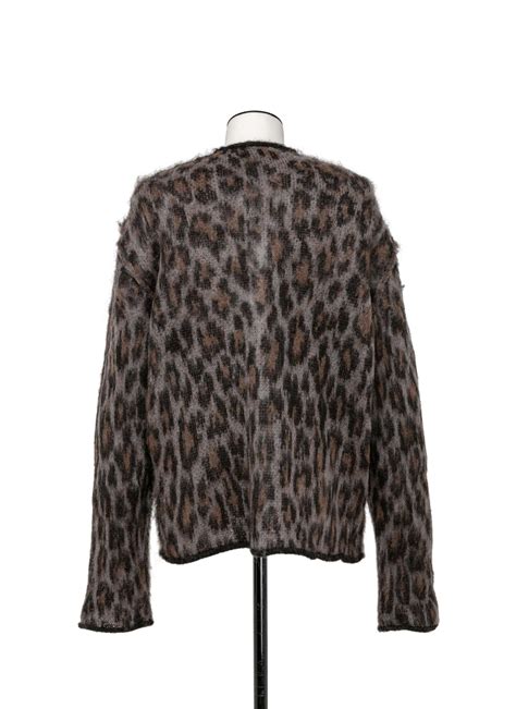 Leopard Jacquard Knit T